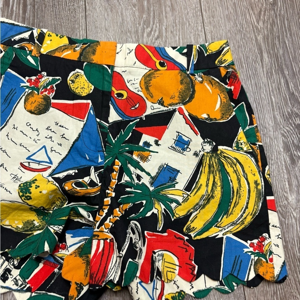 J crew colorful Patterned Women Shorts - Picture 4 of 13